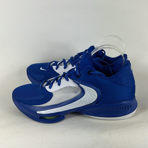 Nike zoom freak 4 tb men’s 10.5 game royal blue white athletic sneakers NEW - Picture 5 of 9
